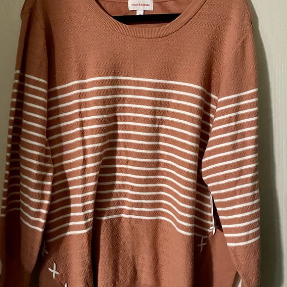 Molly&Isadora, Eliza Striped Sweater, 3X, NWT - Picture 7 of 7